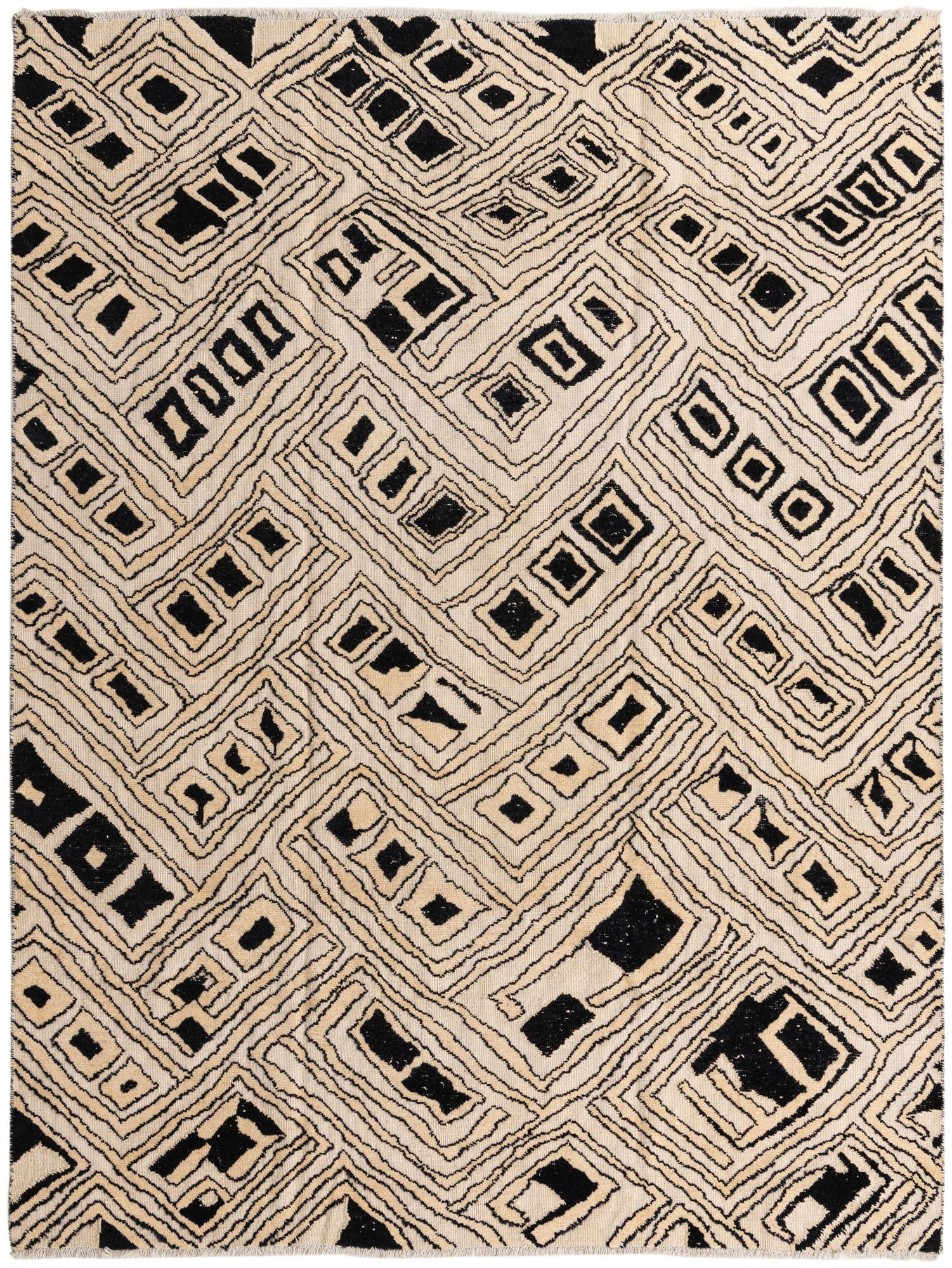 7' 9 x 10' 2 Hand Knotted Darya Wool Rug