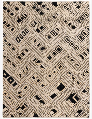 7' 9 x 10' 2 Hand Knotted Darya Wool Rug