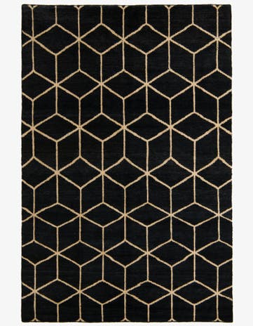 6' 7 x 9' 9 Hand Knotted Darya Wool Rug