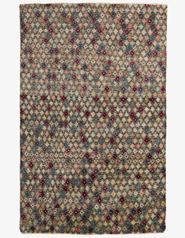 5' 3 x 8' Hand Knotted Darya Wool Rug