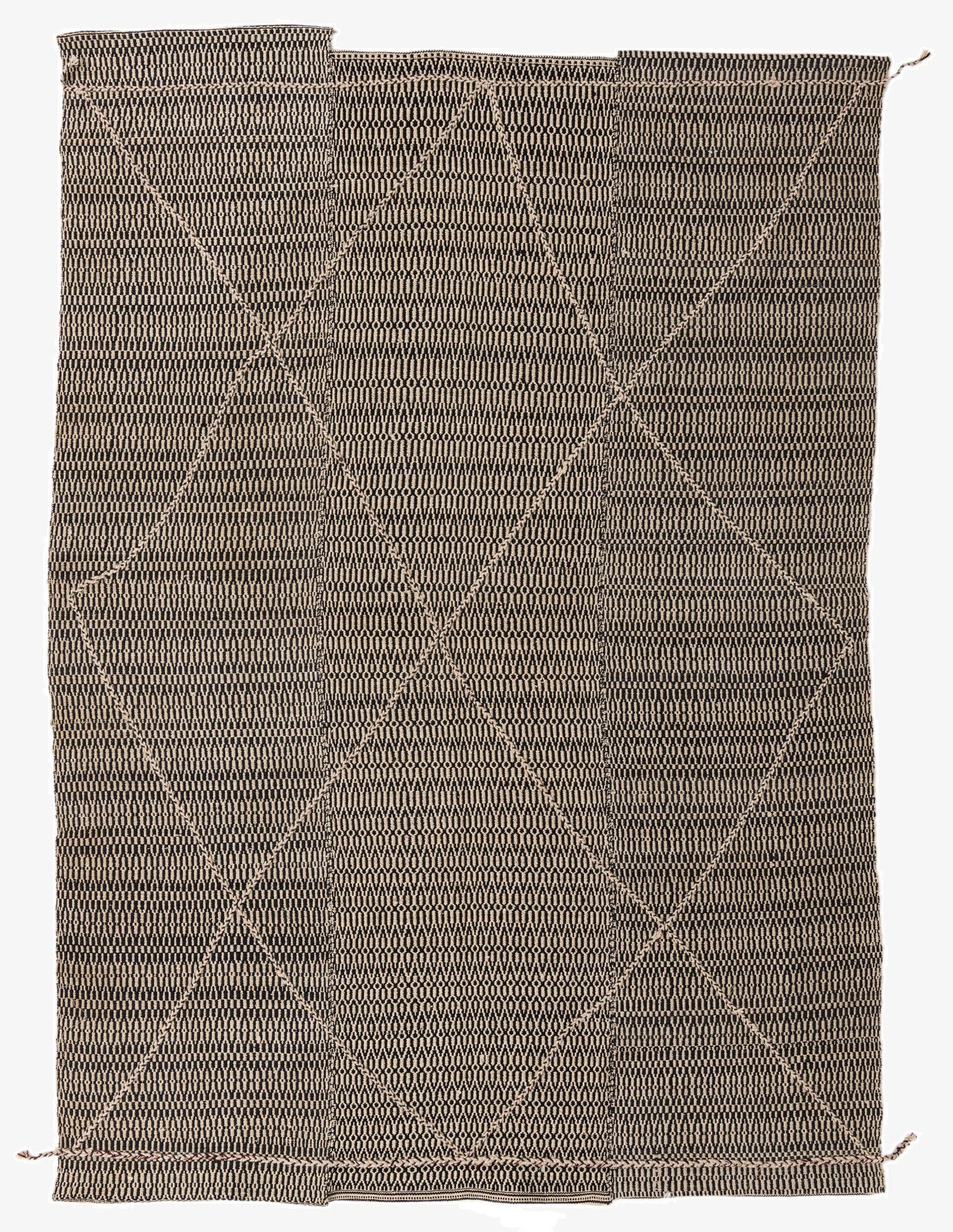 7' 4 x 10' 2  Hand Knotted Darya Wool Rug