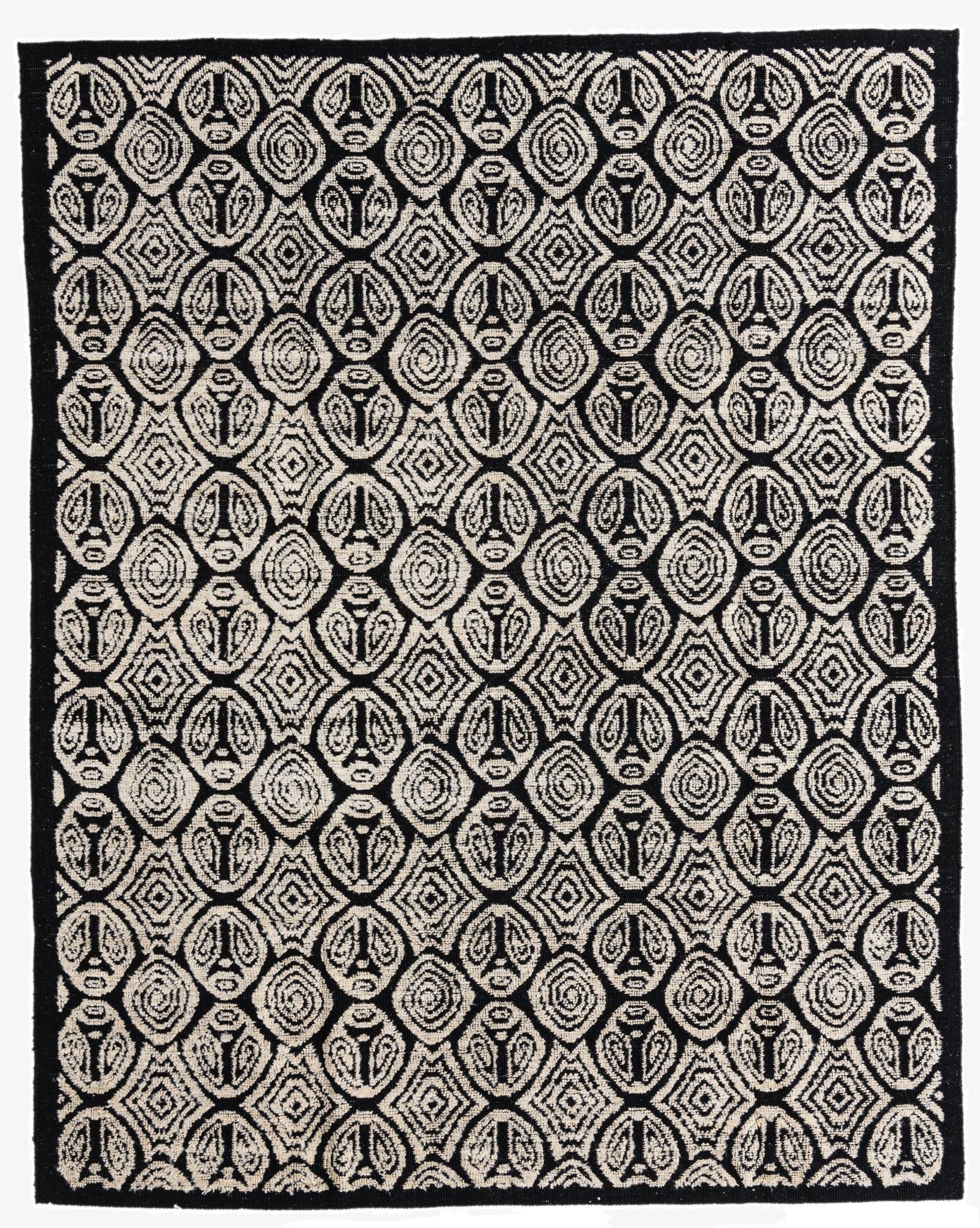 8' 2 x 10' 4  Hand Knotted Darya Wool Rug