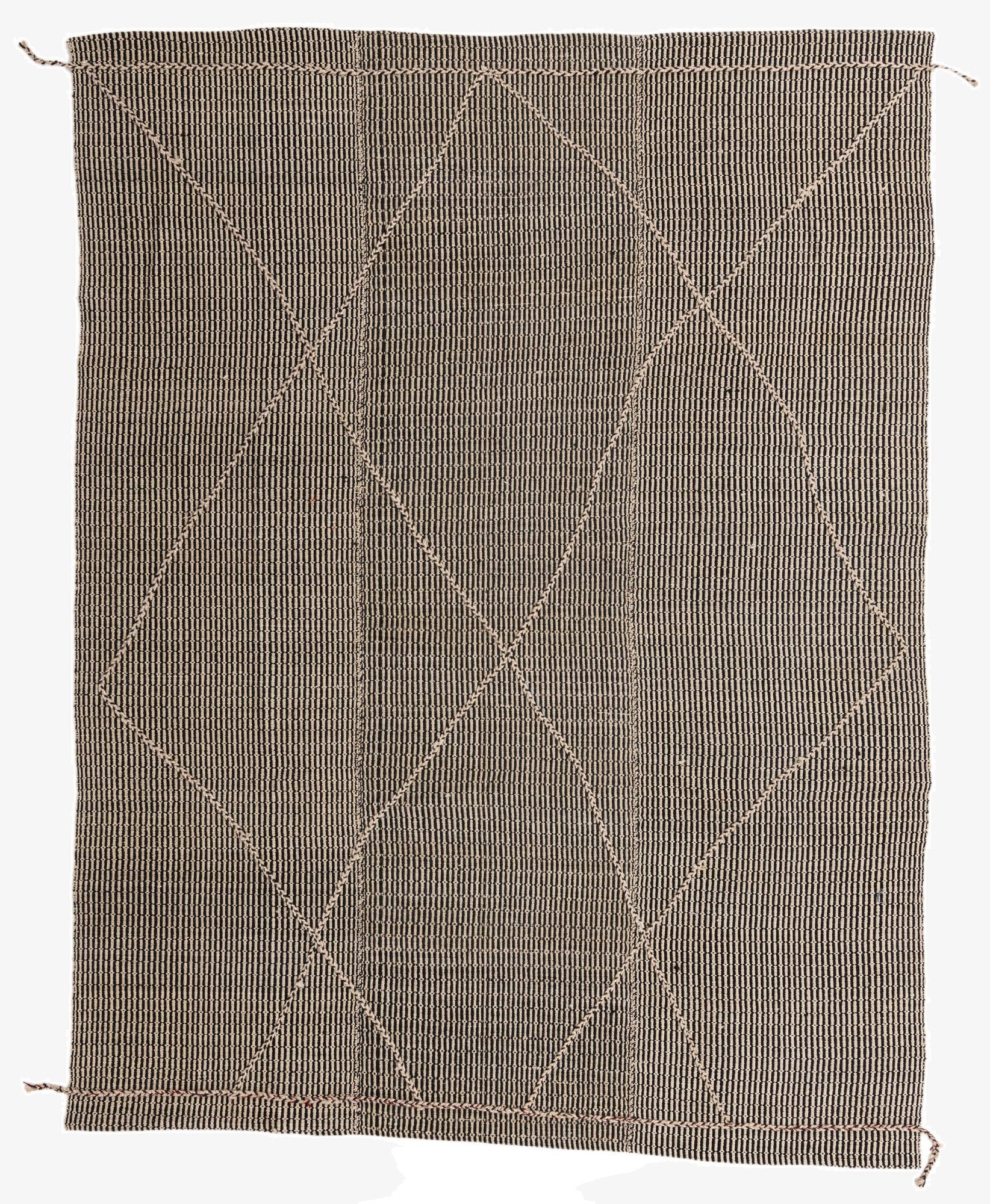 7' 6 x 10'  Hand Knotted Darya Wool Rug