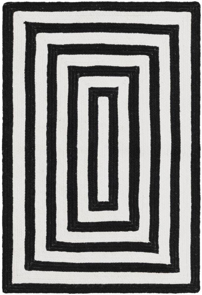 Detail image of 2' 2 x 3' 1 Easy-Clean Eco Verse Washable Indoor / Outdoor Rug