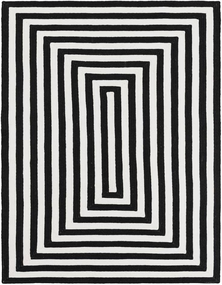 Detail image of 4' 1 x 6' 1 Easy-Clean Eco Verse Washable Indoor / Outdoor Rug