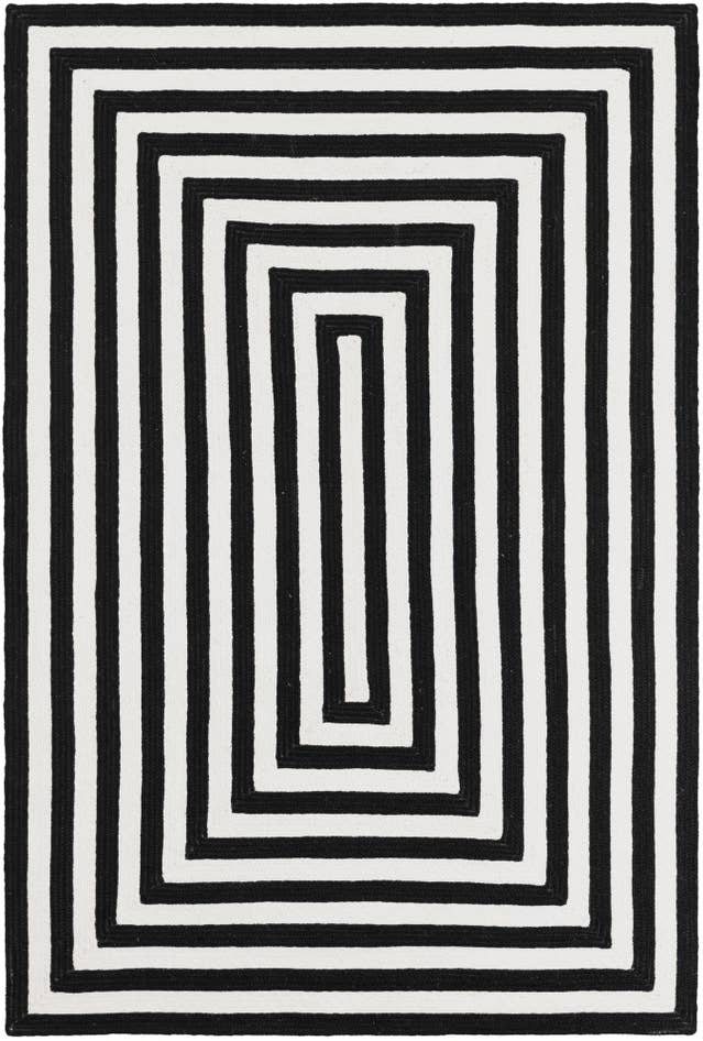 Detail image of 4' 1 x 6' 1 Easy-Clean Eco Verse Washable Indoor / Outdoor Rug
