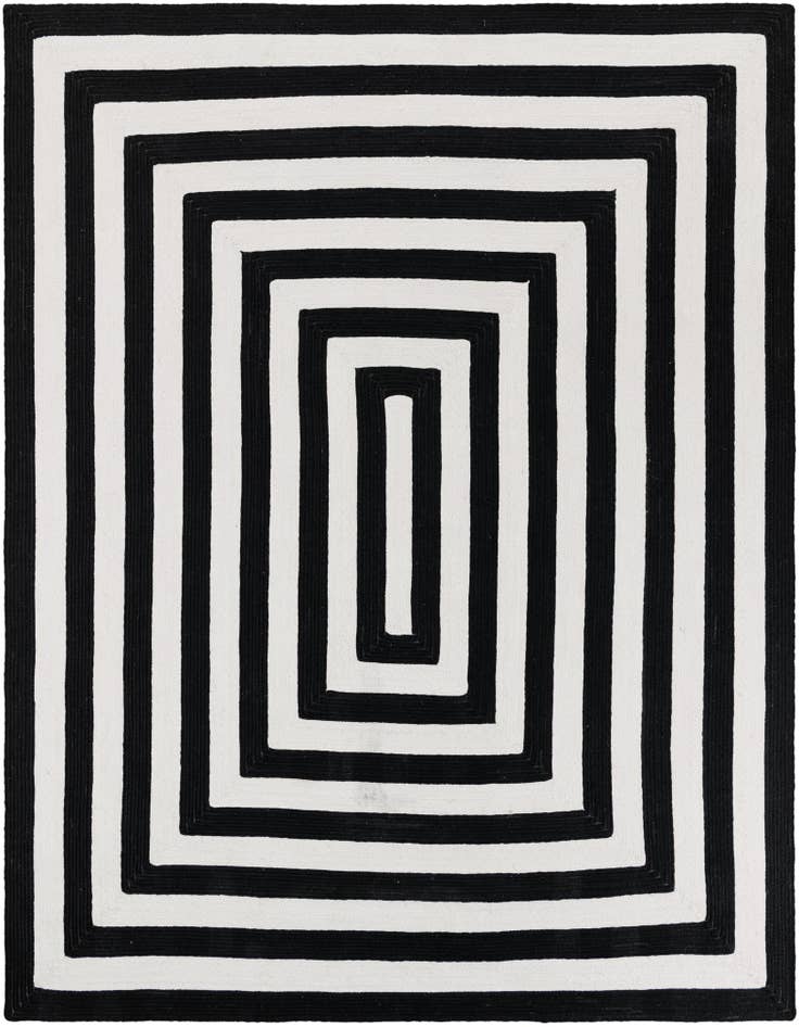 Detail image of 7' 10 x 10' Easy-Clean Eco Verse Washable Indoor / Outdoor Rug