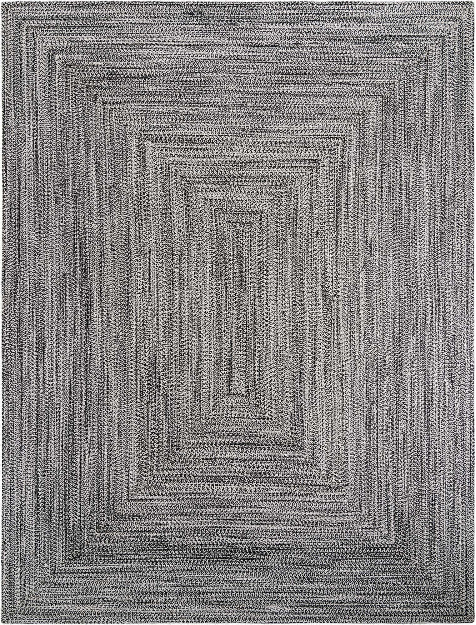 9' x 12' Easy-Clean Eco Verse Washable Indoor / Outdoor Rug