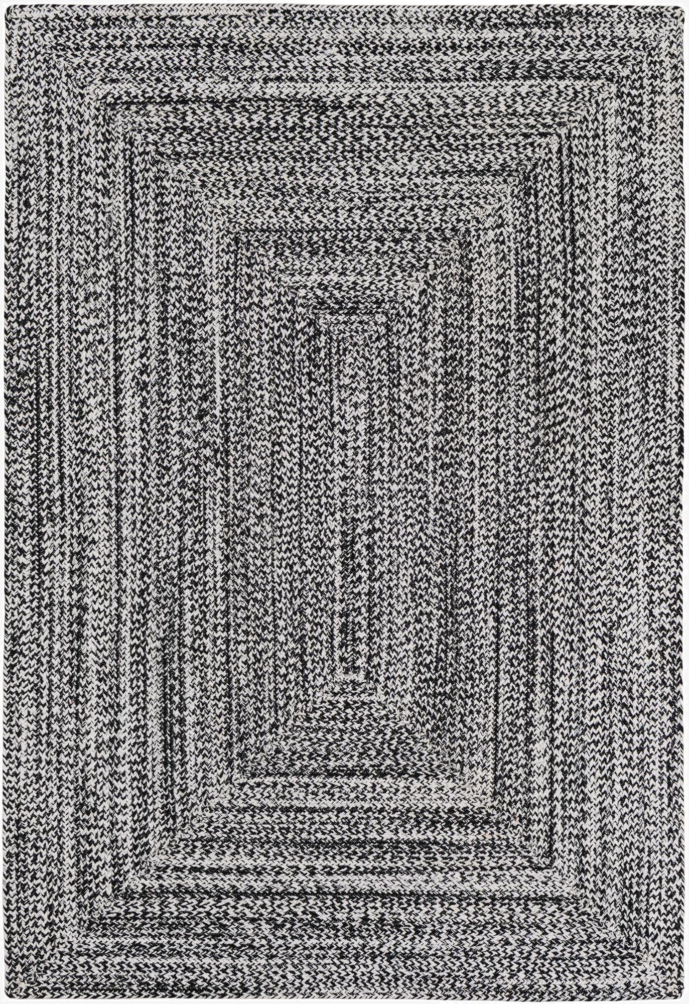 4' 1 x 6' 1  Hand Woven Eco Verse   Washable Indoor / Outdoor Rug