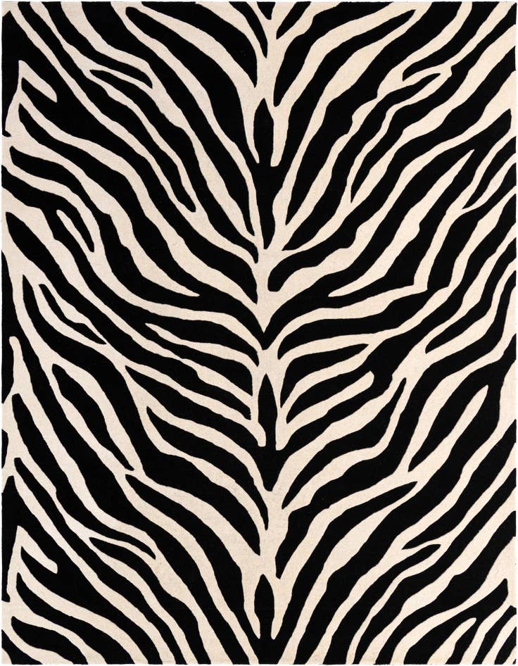 Detail image of 9' x 12' Hand Tufted Safari Wool Rug