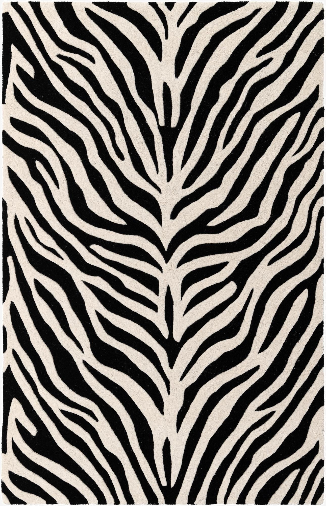 5' 1 x 8' Hand Tufted Safari Wool Rug
