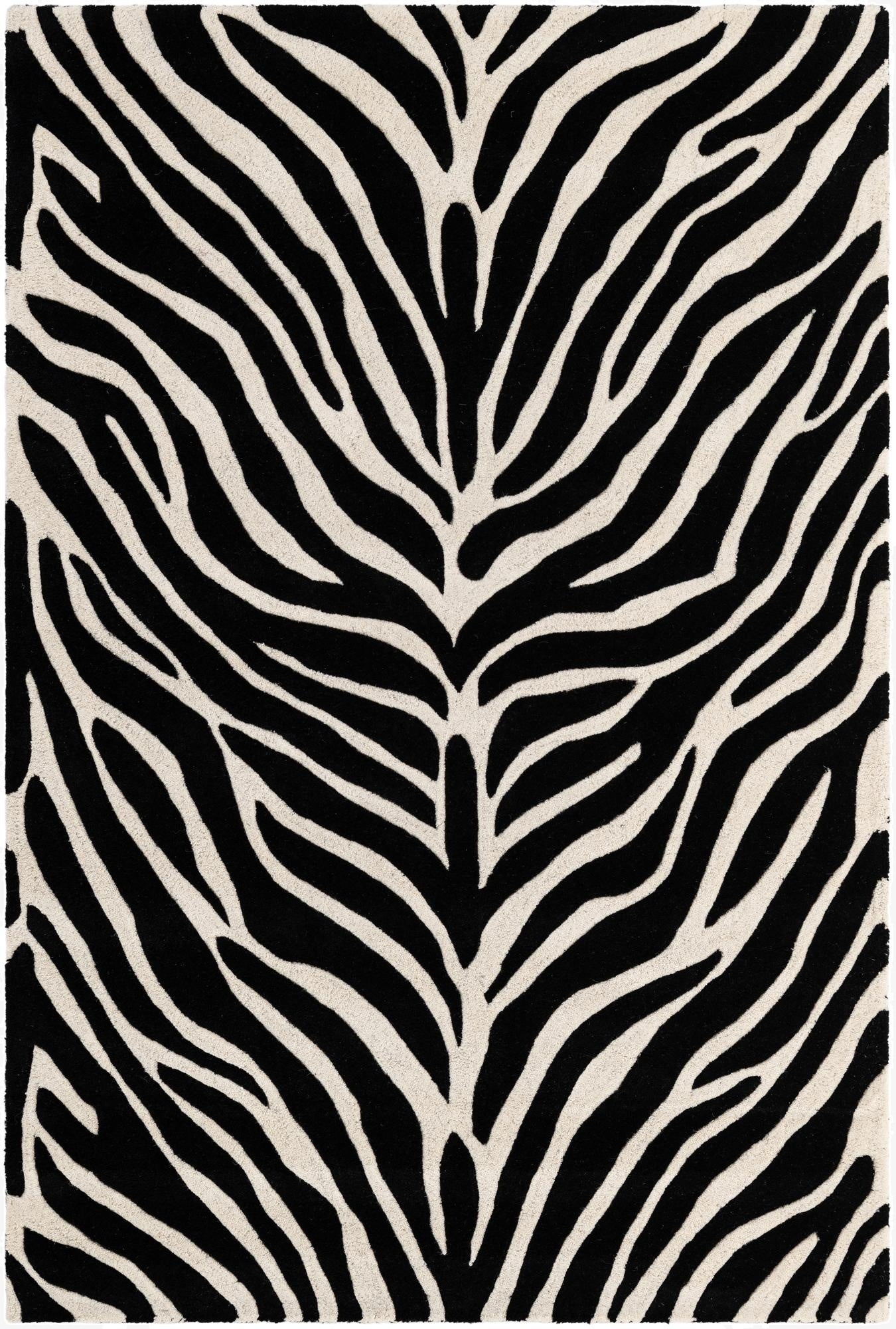 4' 1 x 6' 1 Hand Tufted Safari Wool Rug