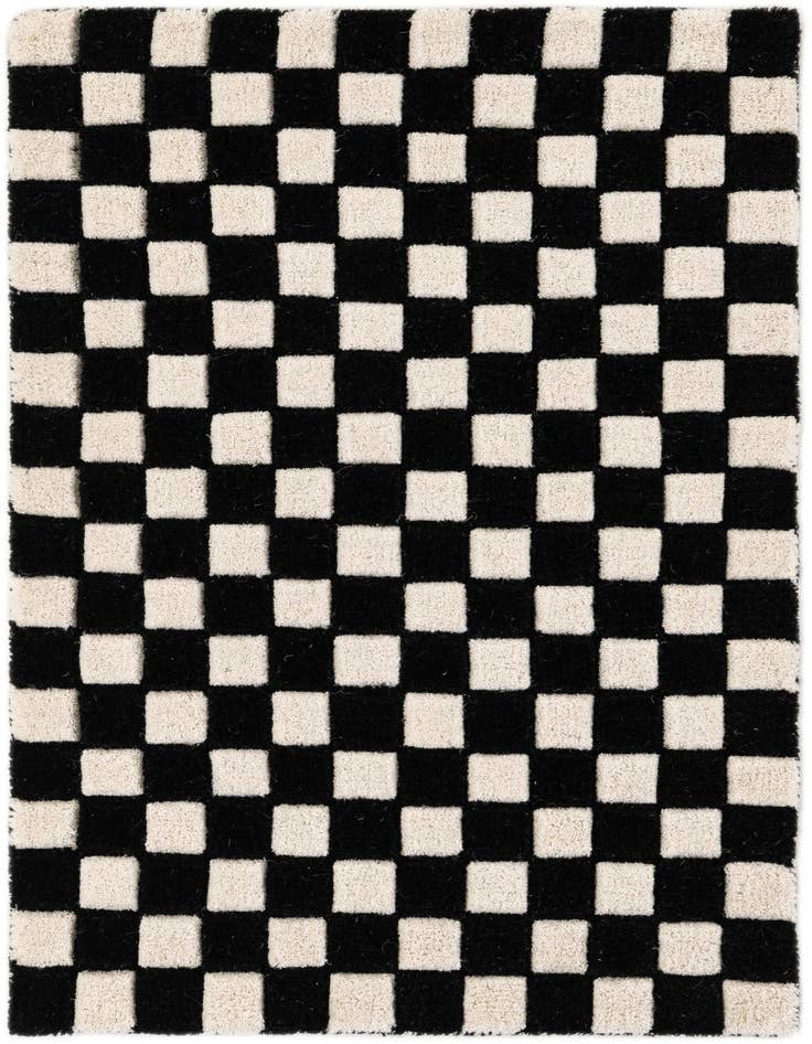 Detail image of 2' 1 x 3' Hand Tufted Wool Rug