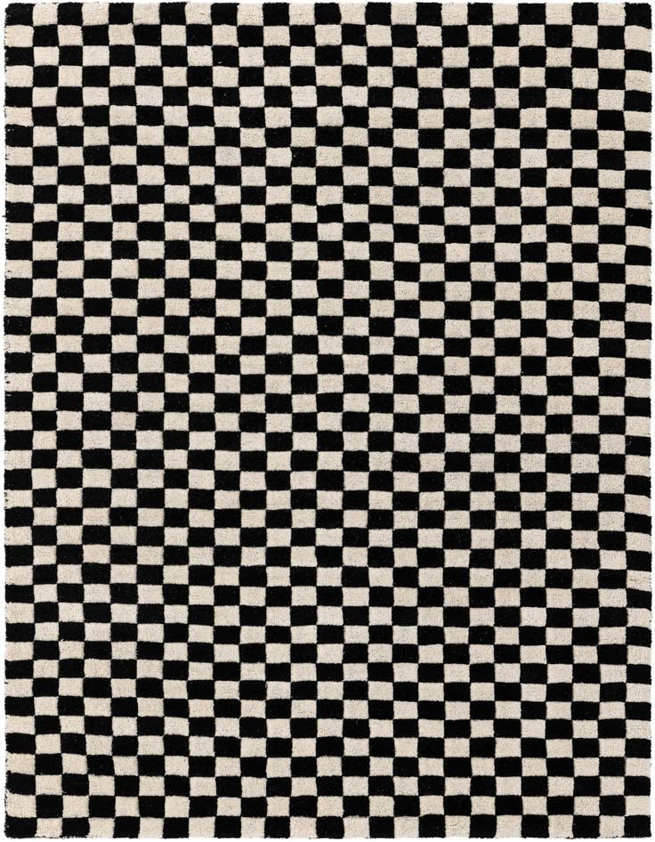 Detail image of 4' 1 x 6' 1 Hand Tufted Wool Rug