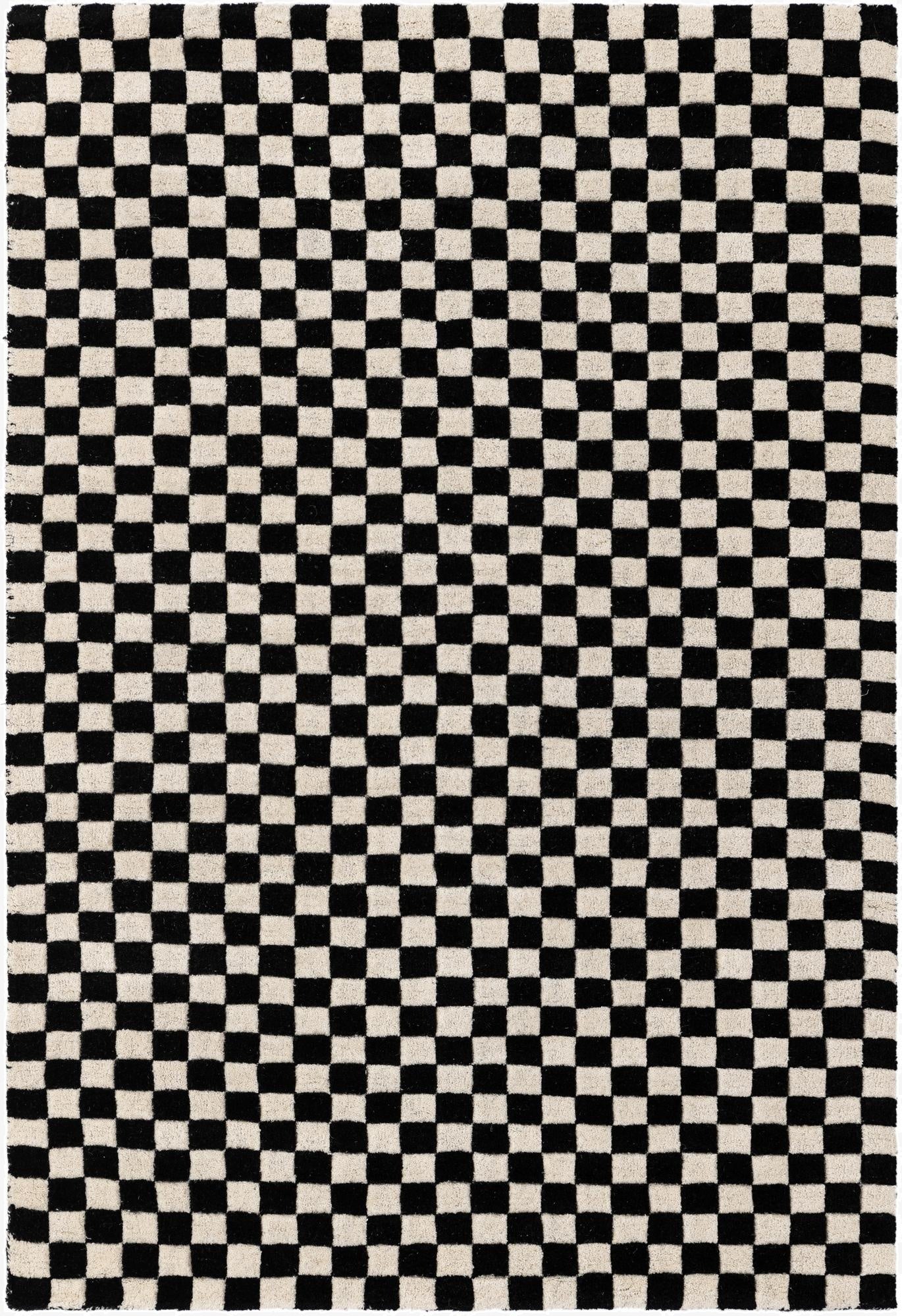 4' 1 x 6' 1 Hand Tufted Wool Rug