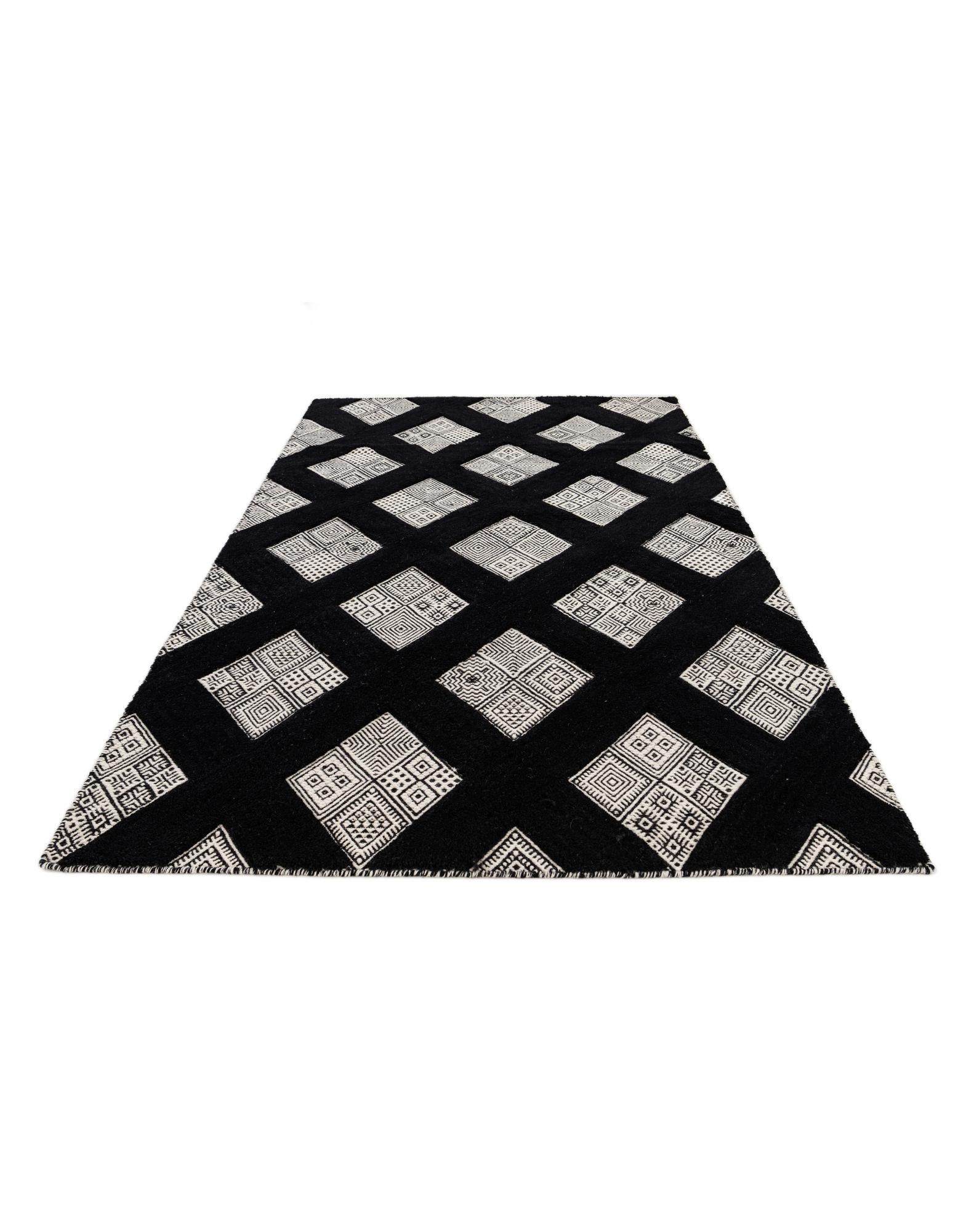 155cm x 245cm Tejido a mano Tejido a mano Alfombra