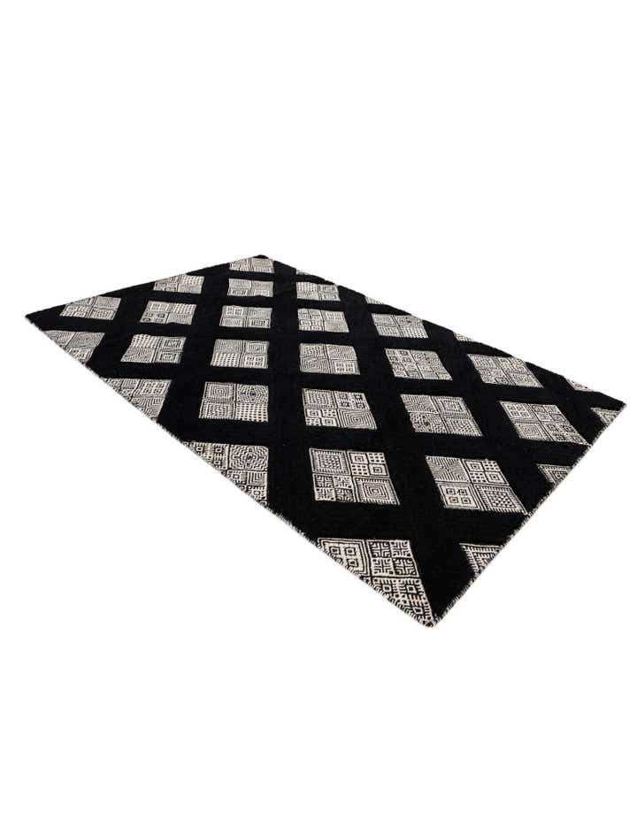 155cm x 245cm Tejido a mano Tejido a mano Alfombra