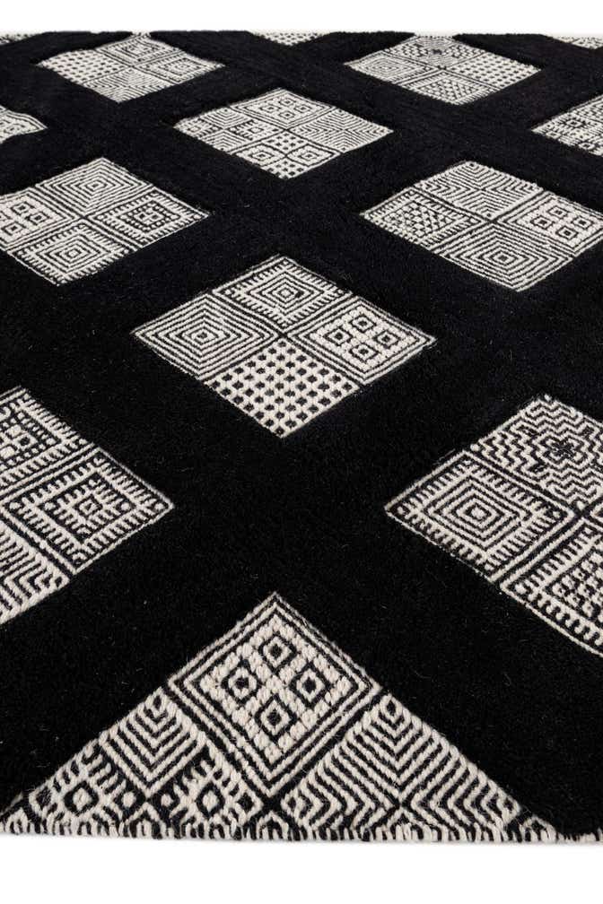 155cm x 245cm Tejido a mano Tejido a mano Alfombra