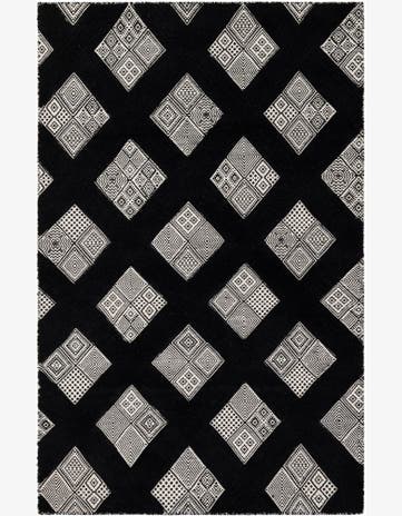 5' 1 x 8' Hand Woven Hand Woven Rug