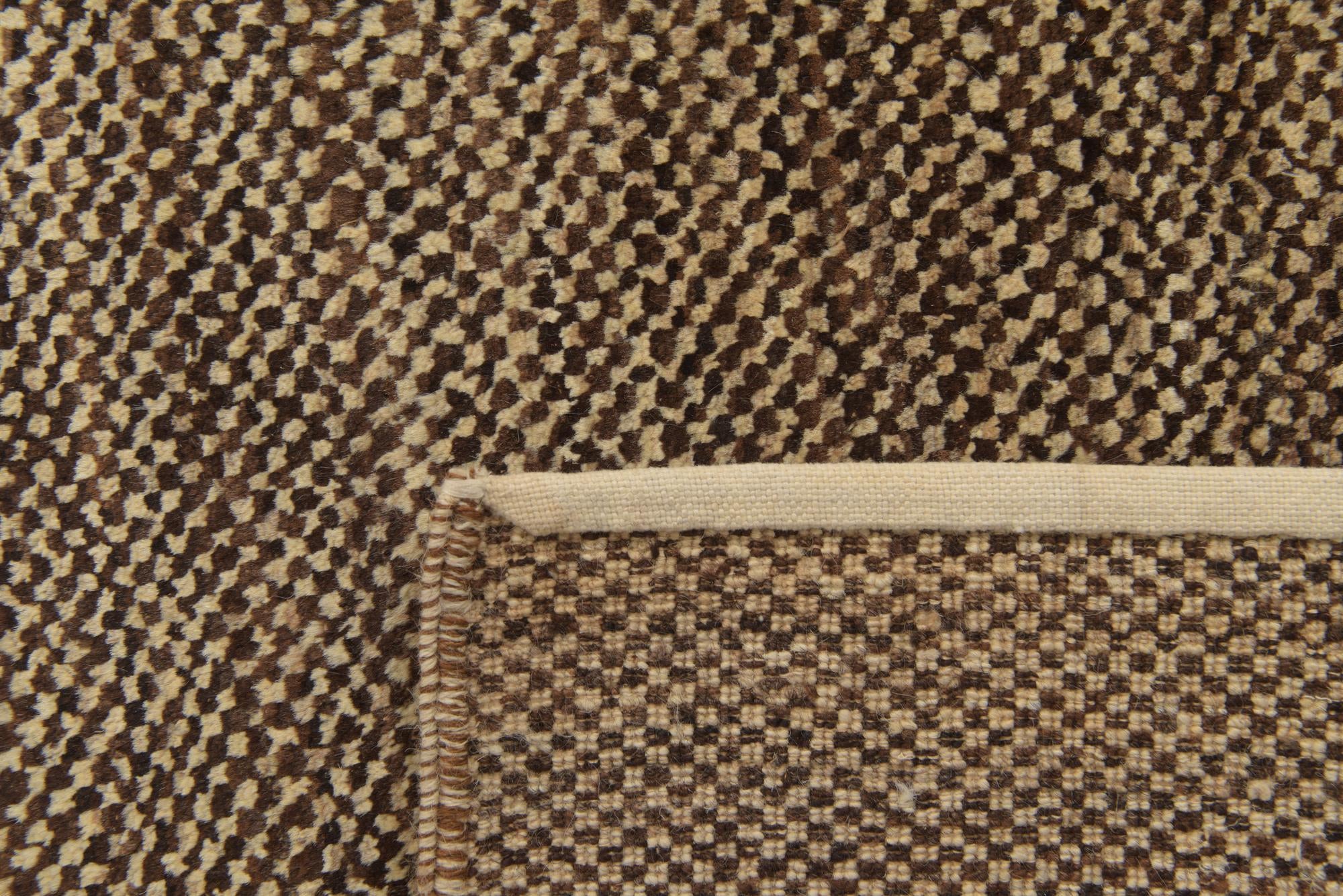 6' 6 x 9' 8 Hand Knotted Kashkuli Gabbeh Wool Rug