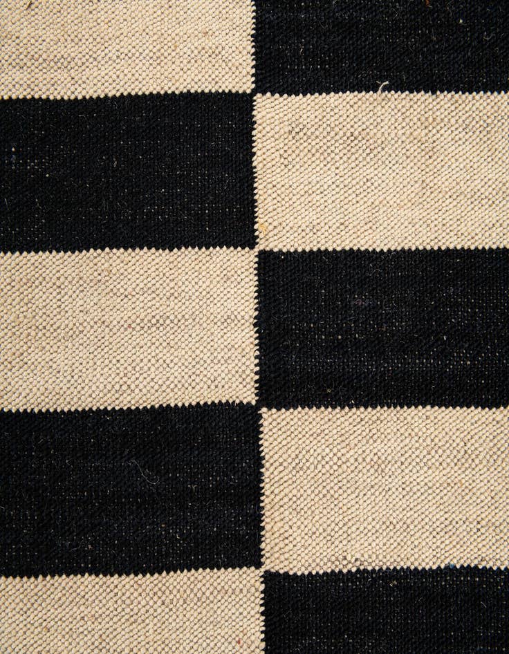 Detail image of 8' 3 x 11' 1  Hand Woven Kilim Modern Wool Rug