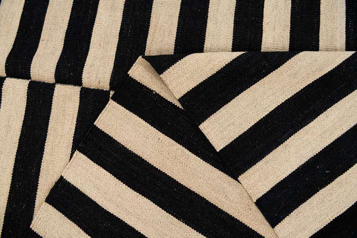 8' 3 x 11' 1 Hand Woven Kilim Modern Wool Rug