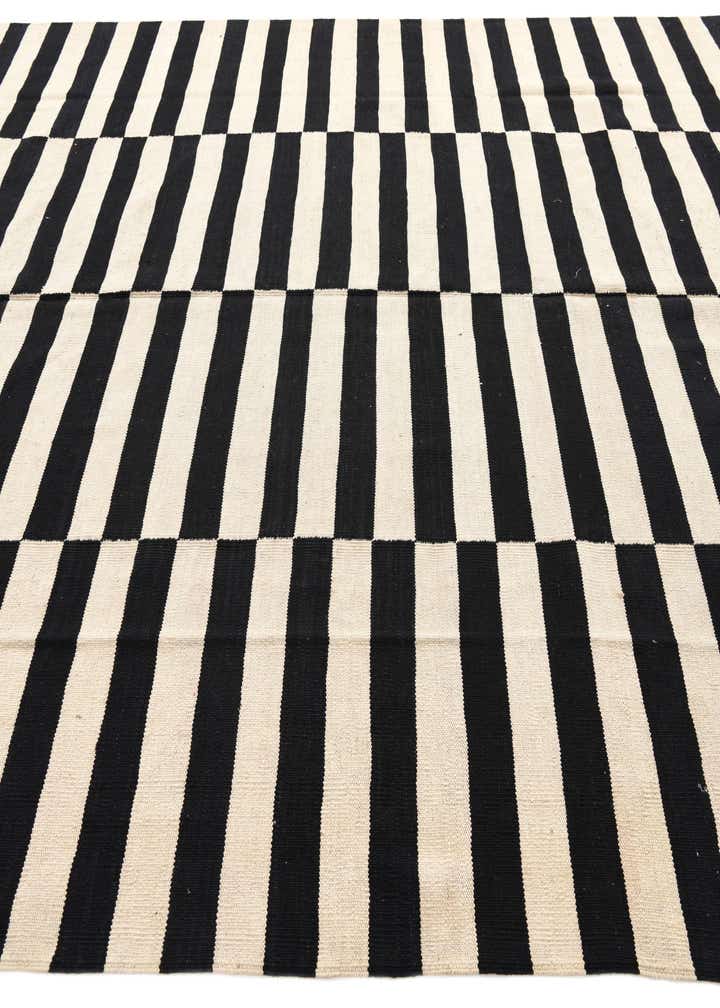 8' 4 x 9' 8 Hand Woven Kilim Modern Wool Rug