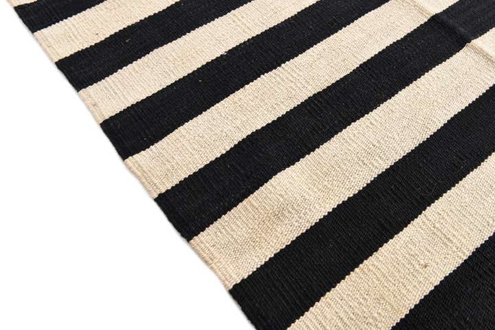 8' 4 x 9' 8 Hand Woven Kilim Modern Wool Rug