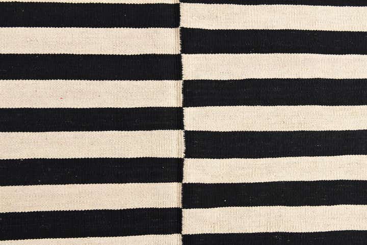 8' 4 x 9' 8 Hand Woven Kilim Modern Wool Rug