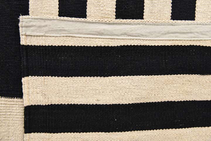 8' 4 x 9' 8 Hand Woven Kilim Modern Wool Rug