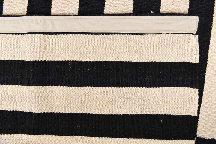 8' 2 x 11' 3 Hand Woven Kilim Modern Wool Rug