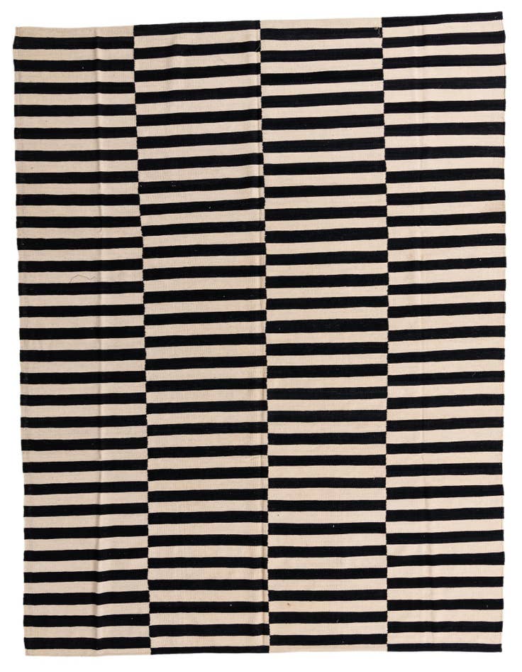 Detail image of 8' 2 x 11' 3 Hand Woven Kilim Modern Wool Rug