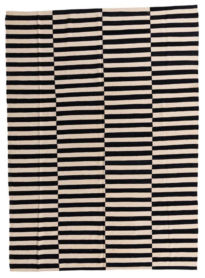 8' 2 x 11' 3 Hand Woven Kilim Modern Wool Rug