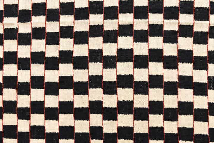 8' 3 x 9' 5 Hand Woven Kilim Modern Wool Rug