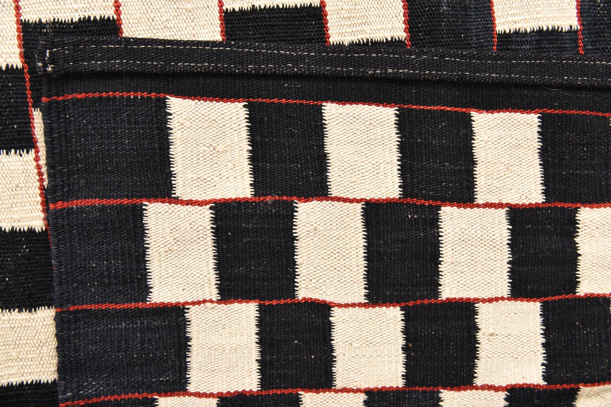 8' 3 x 9' 5 Hand Woven Kilim Modern Wool Rug