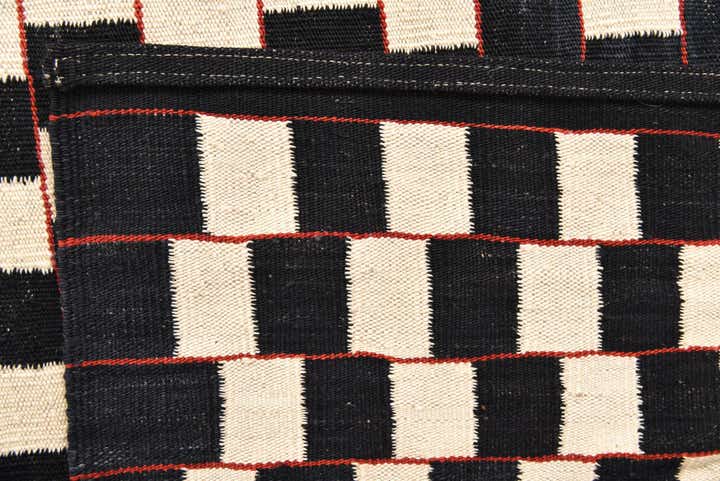 8' 3 x 9' 5 Hand Woven Kilim Modern Wool Rug