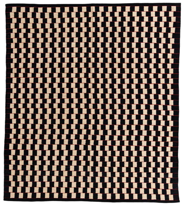 8' 3 x 9' 5 Hand Woven Kilim Modern Wool Rug
