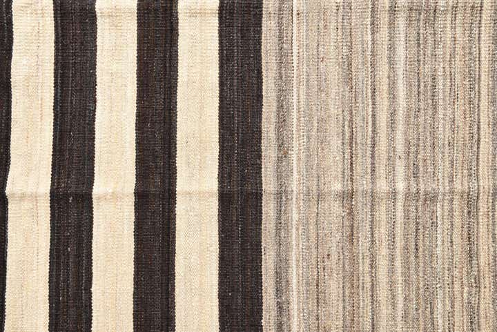4' 2 x 5' 10 Hand Woven Kilim Modern Wool Rug