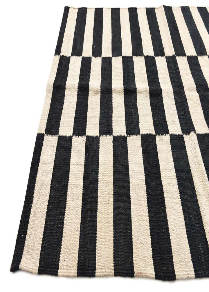 3' 4 x 4' 9 Hand Woven Kilim Modern Wool Rug
