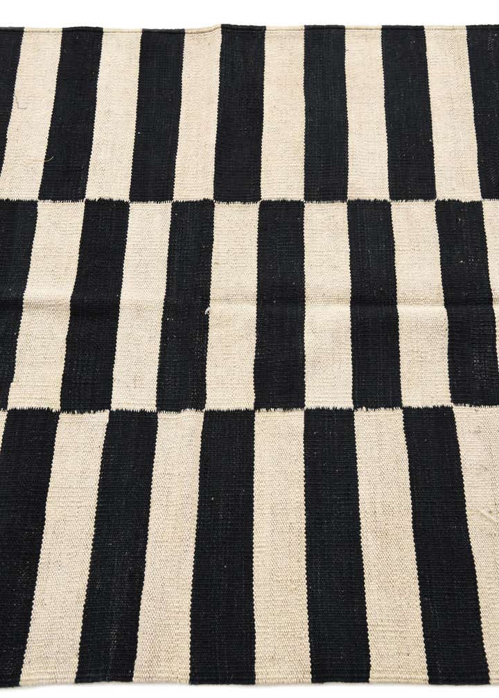 3' 4 x 4' 9 Hand Woven Kilim Modern Wool Rug