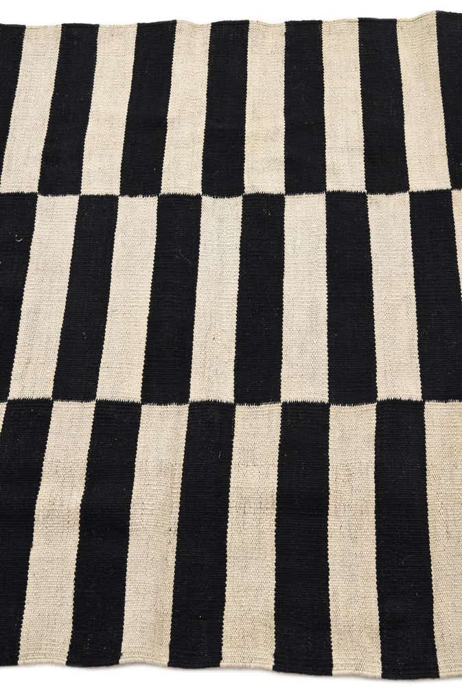 3' 3 x 4' 8 Hand Woven Kilim Modern Wool Rug