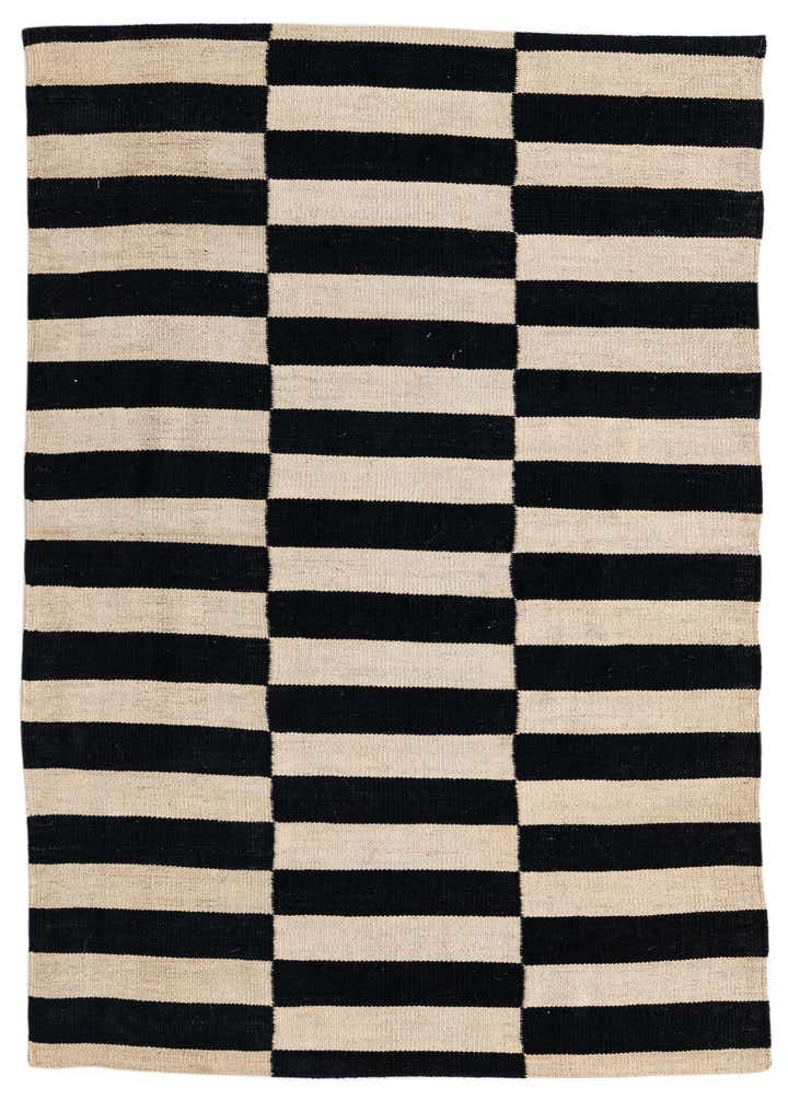 3' 3 x 4' 8 Hand Woven Kilim Modern Wool Rug