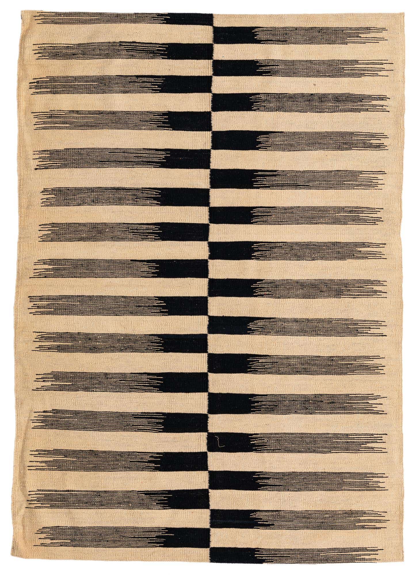 4' 2 x 6' Hand Woven Kilim Modern Wool Rug