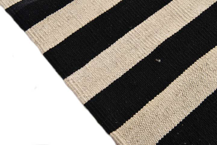 3' 4 x 4' 8 Hand Woven Kilim Modern Wool Rug