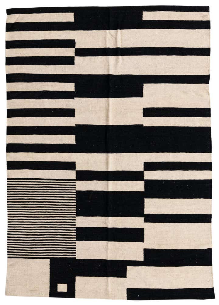 5' x 7' Hand Woven Kilim Modern Wool Rug