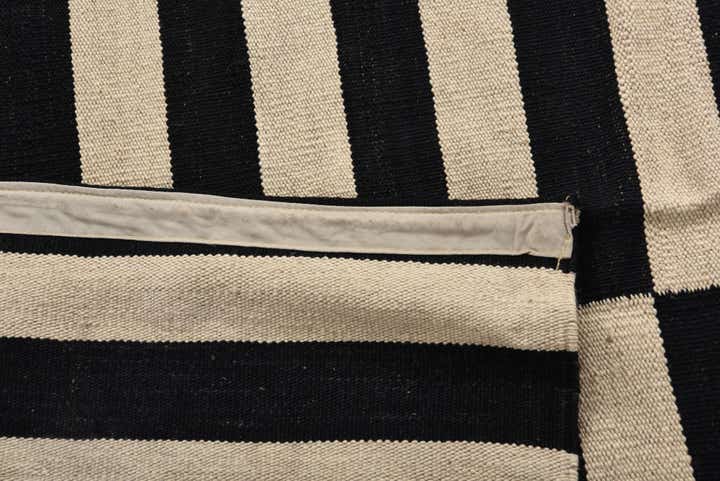 8' 1 x 11' Hand Woven Kilim Modern Wool Rug