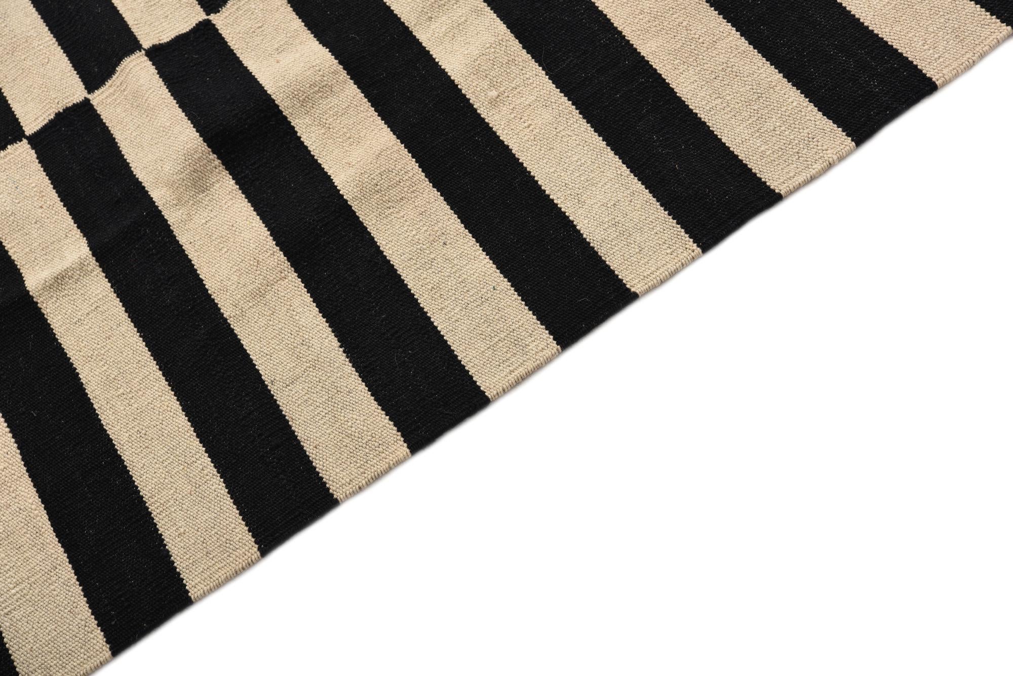 200cm x 285cm Tejido a mano Kilim Modern Alfombra Lana