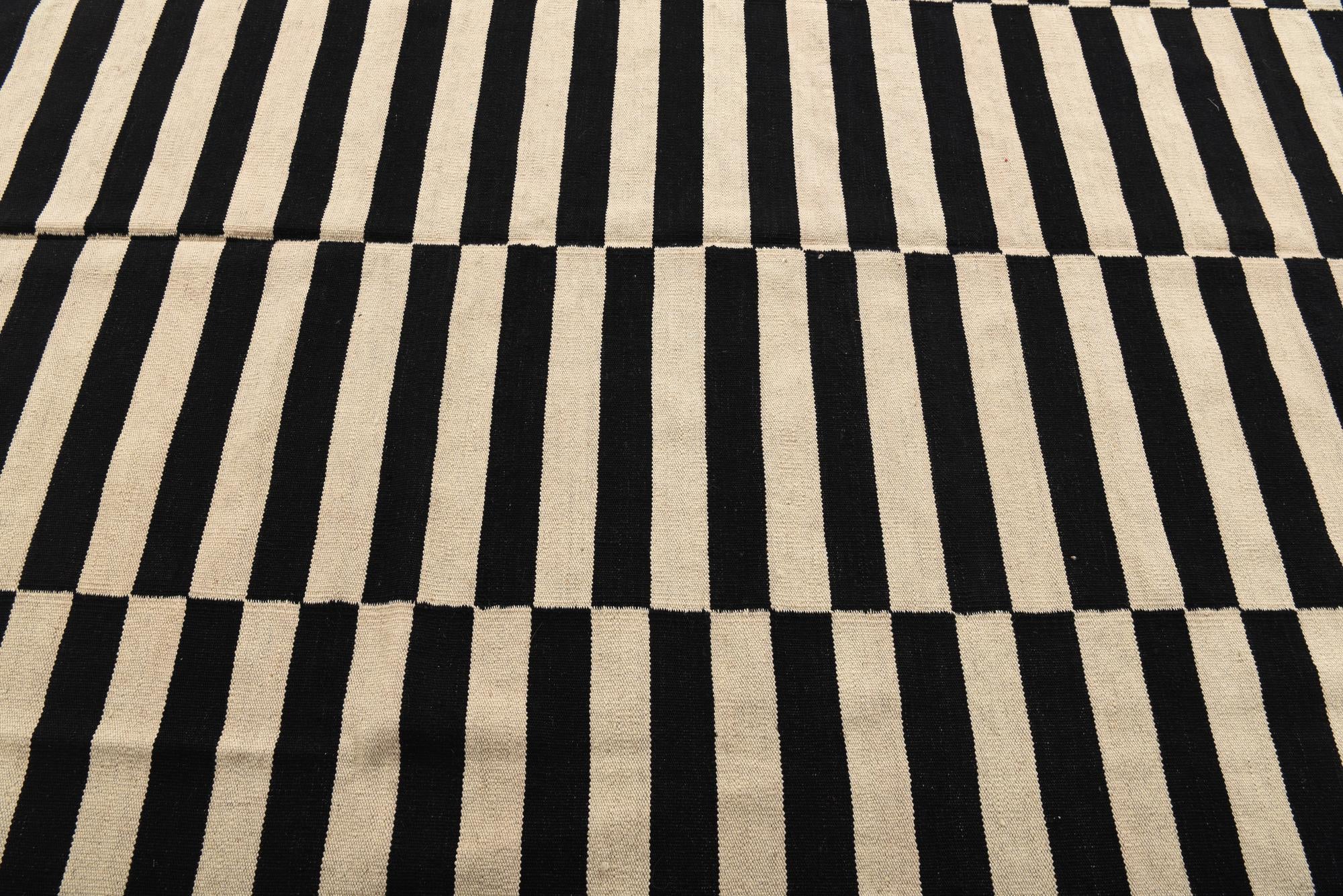 200cm x 285cm Tejido a mano Kilim Modern Alfombra Lana