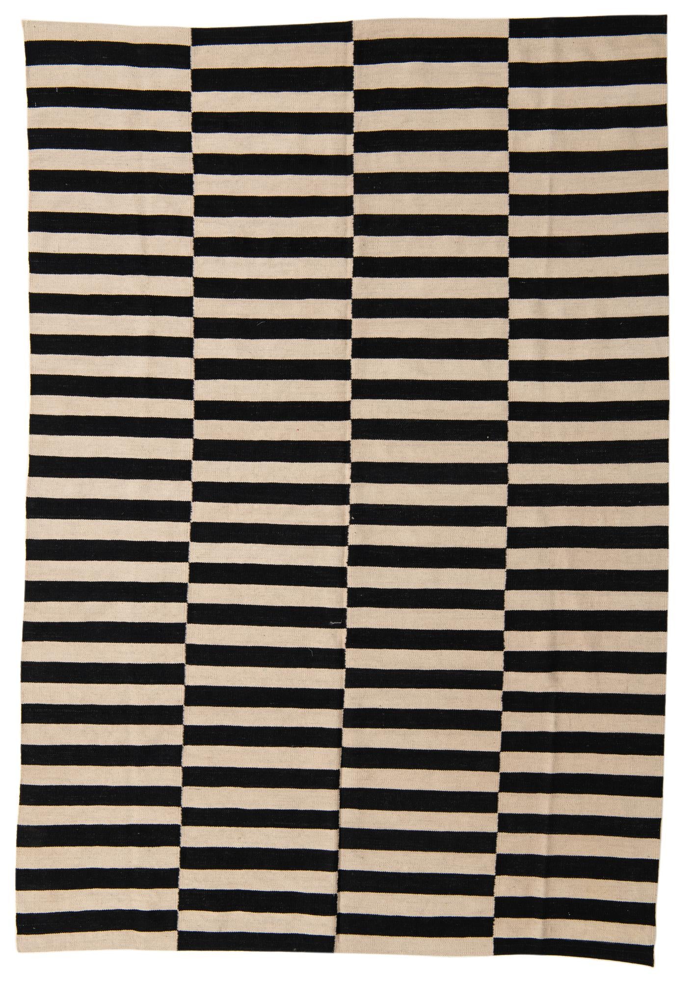 200cm x 285cm Tejido a mano Kilim Modern Alfombra Lana
