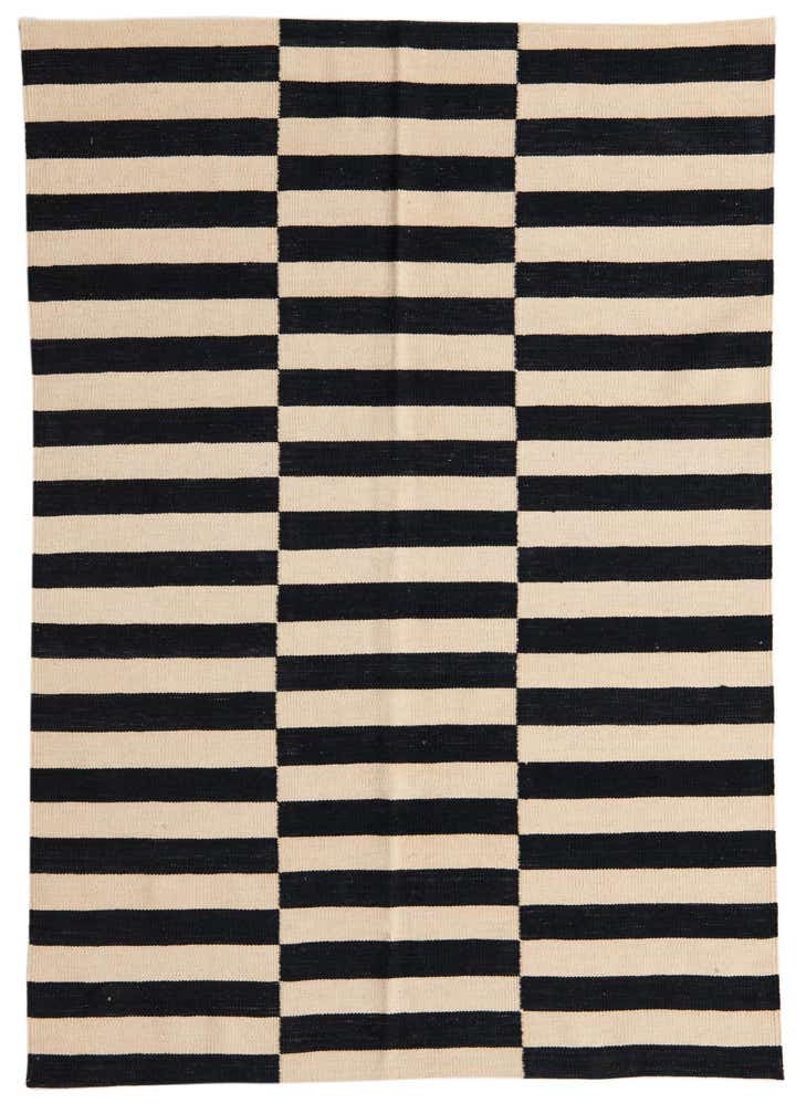 4' 2 x 6' Hand Woven Kilim Modern Wool Rug